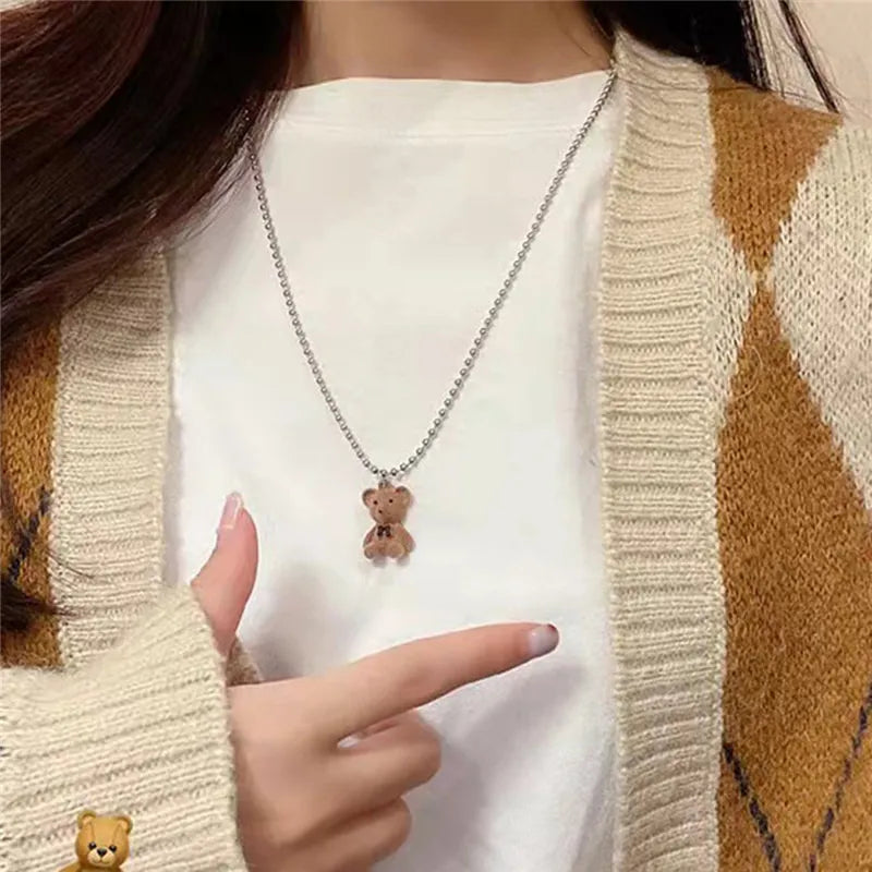 Teddy Bear Necklace