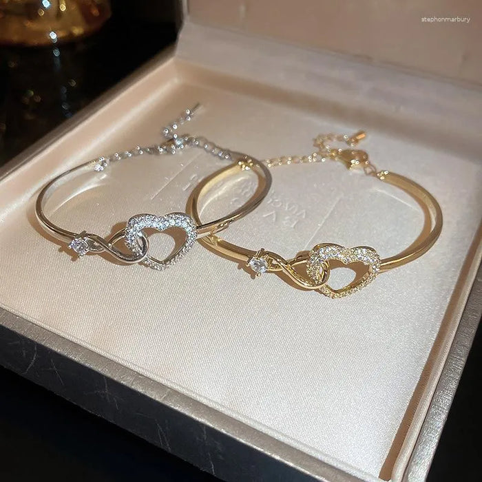 Always In My Heart - Infinity Heart Bracelet