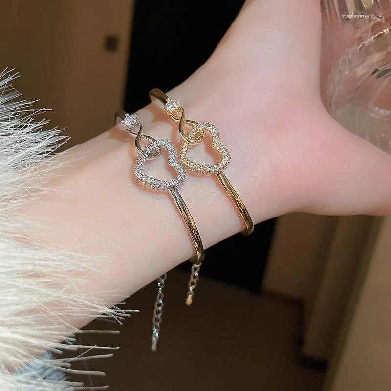 Always In My Heart - Infinity Heart Bracelet