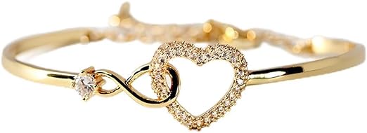 Always In My Heart - Infinity Heart Bracelet